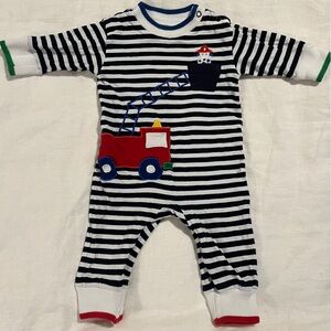 Fire truck Florence eiseman onesie